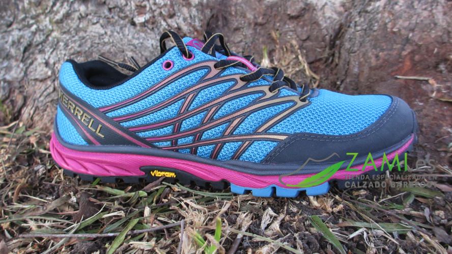 zapatillas merrell trail mujer