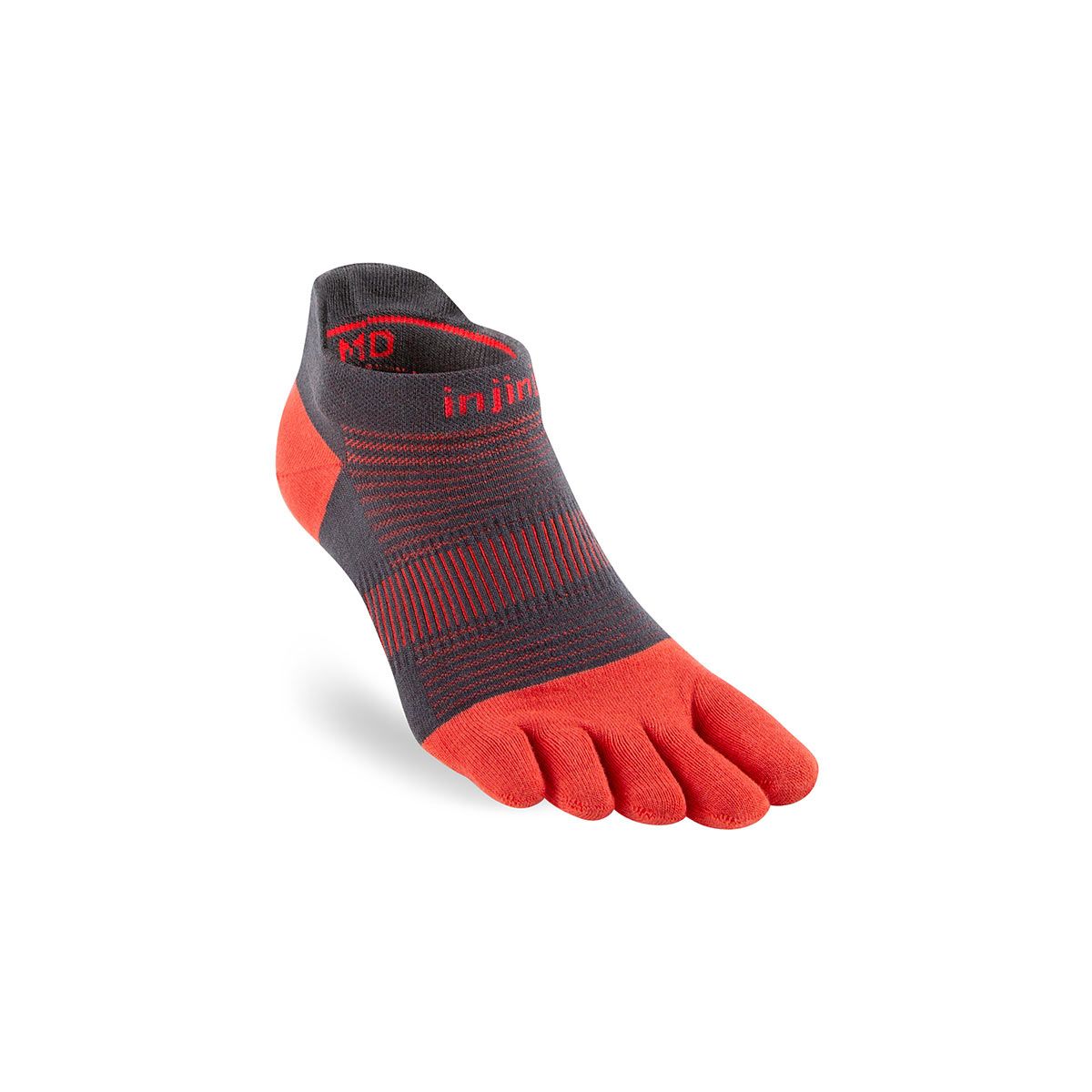 Calcetines para correr ligeros con diseño de dedos Injinji light No-show