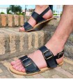 Sandalias ZaUri Ulises - Obsidian
