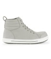 Birkenstock Sapatos de segurança QS700 Leather Grey COM biqueira de aço