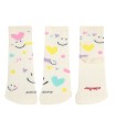 Meias Barefoot Cóndor Fantasia - Corações