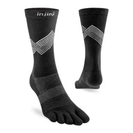 Meias de dedo do pé Injinji Run Light Mini Crew