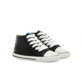 Mustang Free - Botita estilo Converse barefoot Piel - Niños