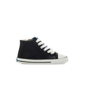 Mustang Free - Botita estilo Converse barefoot Piel - Niños