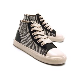 Mustang Free – Botinha Barefoot Estilo Converse Tigre – Crianças