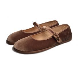 Batilas Mary Janes Samt - Damen