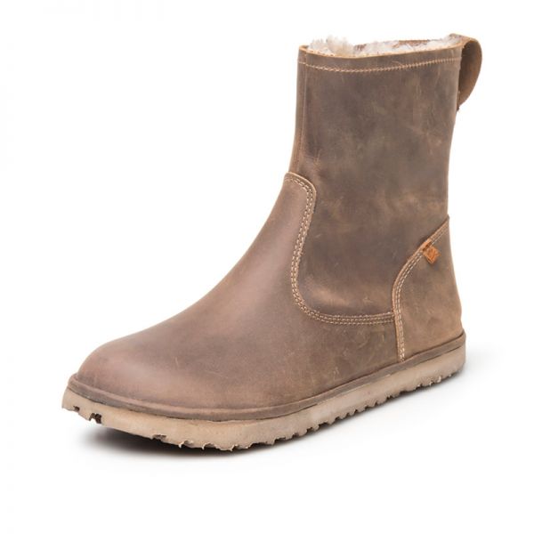 El Naturalista Daily Leather Boot Shearling - N5375