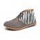 El Naturalista Daily Leather Ankle Boot Zebra - N5374