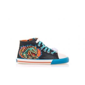 Mustang Free London Dino - Converse Barefoot Style - Kids