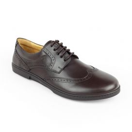 ZAQQ BRIQ Brogue Dark Brown