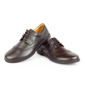 ZAQQ BRIQ Brogue Dark Brown