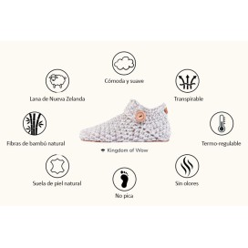 Kingdom of Wow - Ankle Booties Wool Slippers