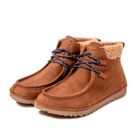 Bota Mocasín Piel Borreguito - N5373