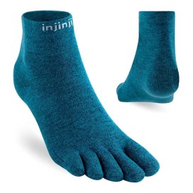 Meias de Dedos Injinji - Liner COOLMAX® Mini-Crew - Espessura média