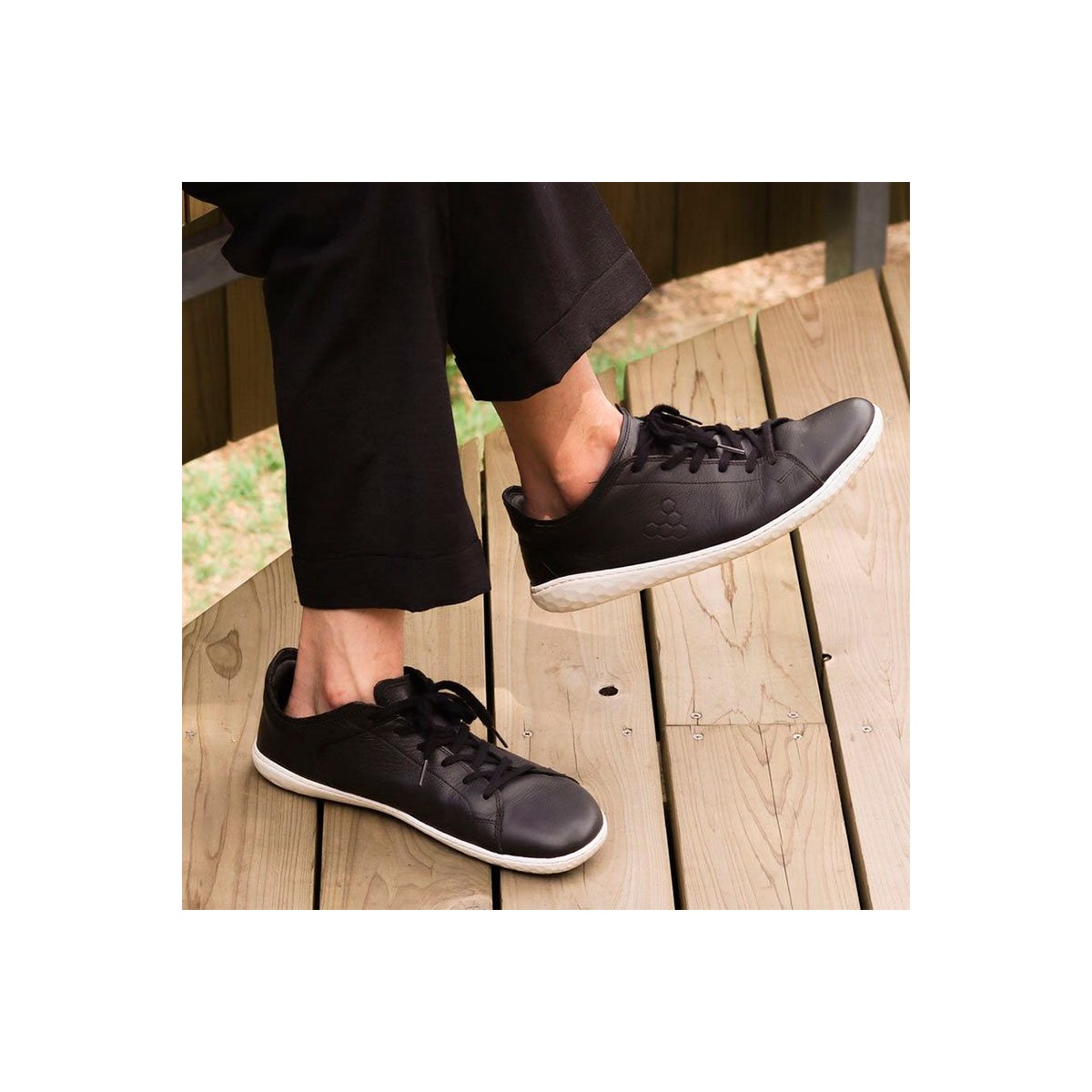 Vivobarefoot Geo Court III Woman - Urban leather barefoot shoes