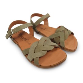 Vivant Onix | Sandálias Barefoot de Tiras em Camurça