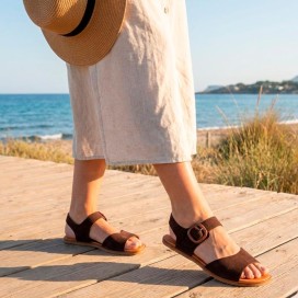 Vivant Aria | Sandálias Barefoot de Mulher em Camurça