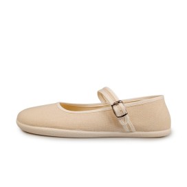 Batilas Merceditas Textile | Barefoot Mary Janes for Women