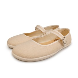 Batilas Merceditas Textile | Barefoot Mary Janes for Women