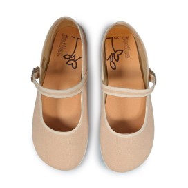 Batilas Merceditas Têxtil | Calçado Barefoot Mulher Respeitoso