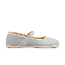 Batilas Merceditas Textile | Barefoot Mary Janes for Women