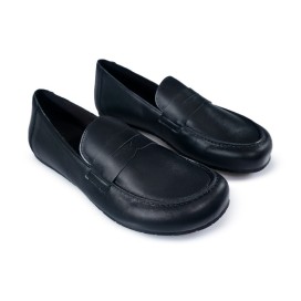 Coqueflex Oxford Leder Damen | Elegante Barfuß-Slipper