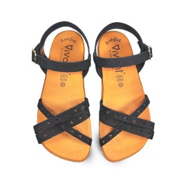 Vivant Coral | Elegant sandal that frees your foot when walking