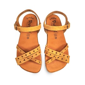Vivant Coral | Elegant sandal that frees your foot when walking