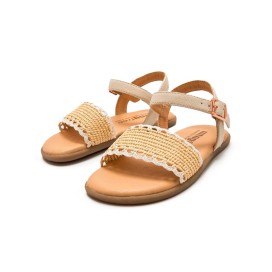 Mustang Free Cala Kids | Braided raffia sandals