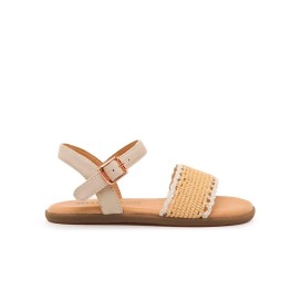 Mustang Free Cala Kinder | Geflochtene Raffia Sandalen