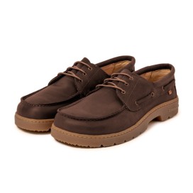 El Naturalista Bravo Homem | Sapato náutico barefoot em pele confortáv