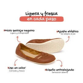Zapato Feroz Olba Freekers | Bailarinas barefoot veganas