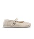 Merceditas Batilas Oro | Calzado Barefoot Elegante