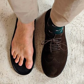 Barevene Oxford Bruno Hombre | Zapatos Barefoot Elegantes