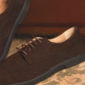 Barevene Oxford Bruno Homem | Sapatos Barefoot Elegantes