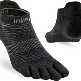 Meias de dedos Injinji Run Original No-Show | Running e perfil baixo