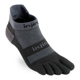 Injinji Toe Socks Run Midweight No-Show | Ankle Running