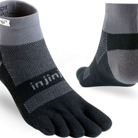 Calcetines de dedos Injinji Run Midweight Mini-Crew | Confort running