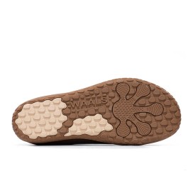 Waals Nomad Leather Men | Elegant nubuck barefoot shoe