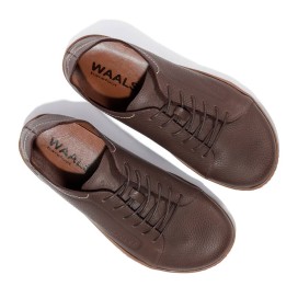 Waals Nomad Leather Men | Elegant nubuck barefoot shoe
