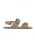 ZaUri Ulises Stone Suede | Barefoot Sandalen