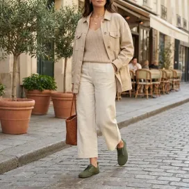 Batilas Blucher Shoe Textile | Urban barefoot shoes women