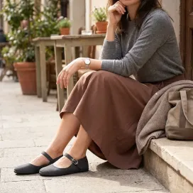 Batilas Roma Women | Comfortable Barefoot Mary Janes