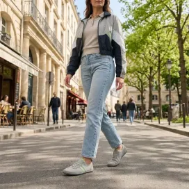 Batilas Retro Têxtil Mulher | Sapatilhas barefoot