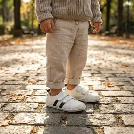 Batilas Urban Retro Kinder | Barfuß-Sneaker aus Leder