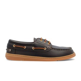 GROUNDIES Tide Men | Leather barefoot boat shoes