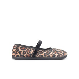 Batilas Merceditas Leopardo | Barefoot para meninas