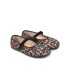 Batilas Leopard Mary Janes | Barefoot shoes for girls