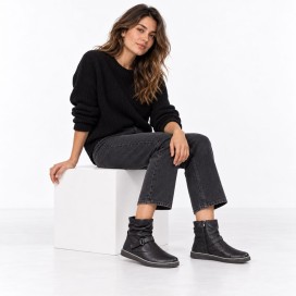 Coqueflex Noa | Women's leather barefoot boots