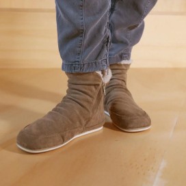 Zapato Feroz Chelva Freekers | Botins barefoot com lã